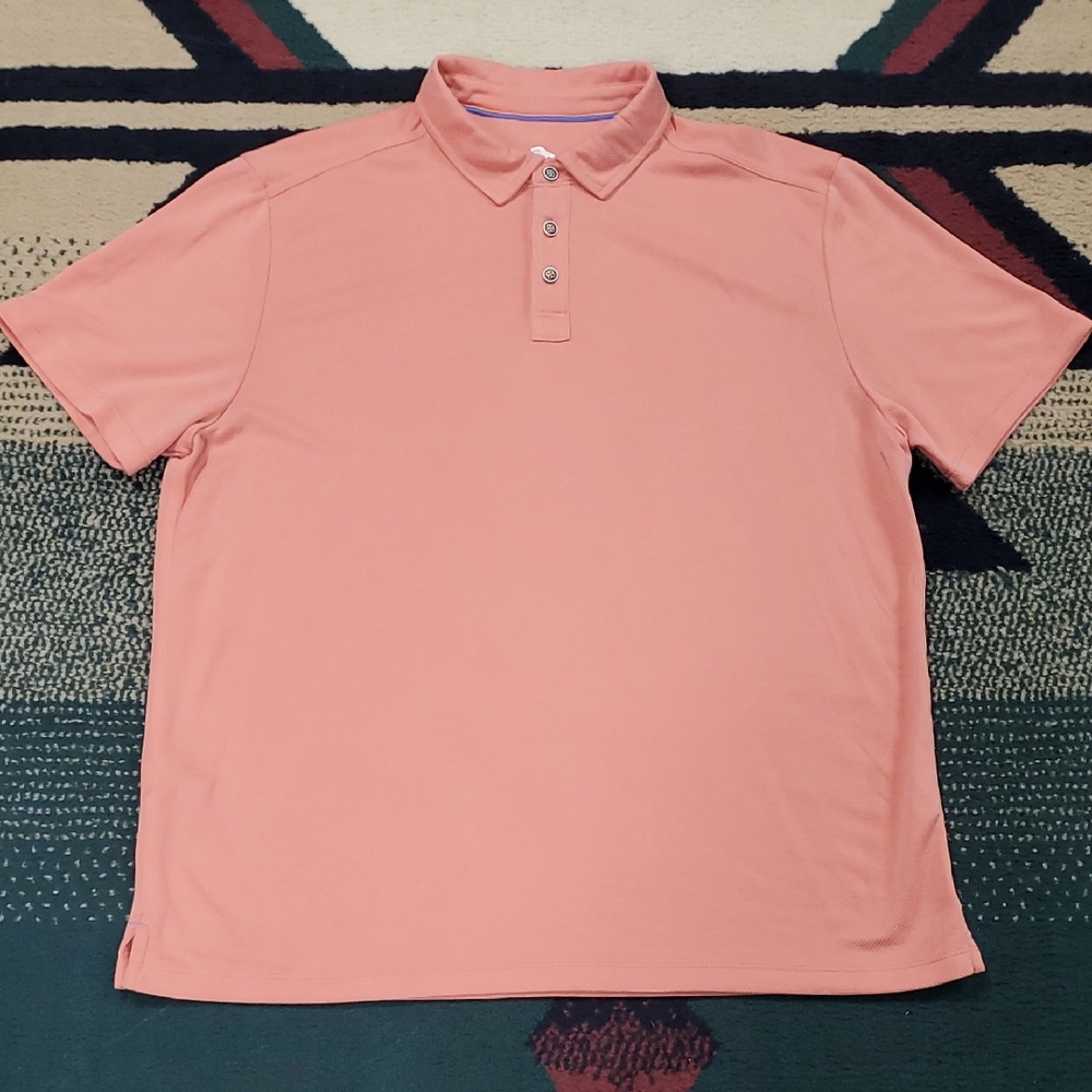 Tommy Bahama Coral Polo Tee Shirt